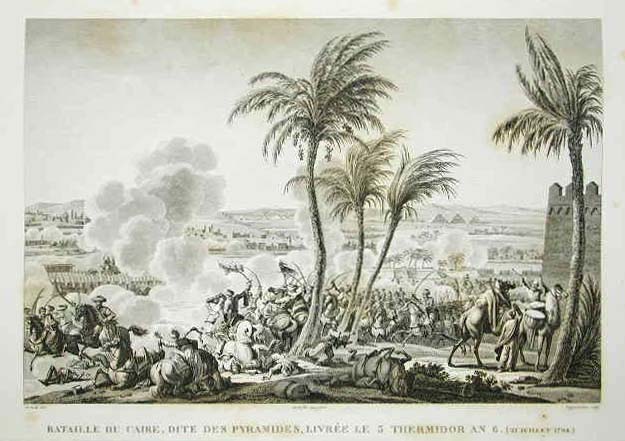 Bataille du Caire, dite des Pyramides, livrée le 3 Thermidor …