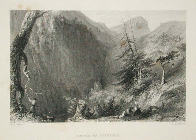 Baths of Pfeffers. / (Canton of St.Gall) / .