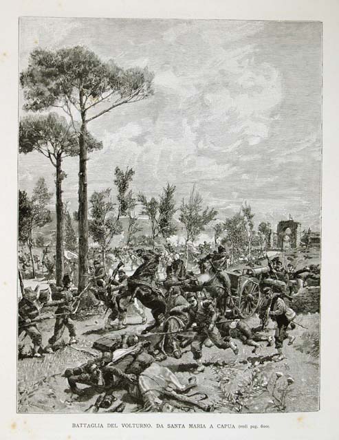Battaglia del Volturno, da Santa Maria a Capua