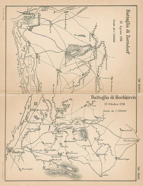 Battaglia di Zorndorf 25 Agosto 1758 - Battaglia di Hochkirch …