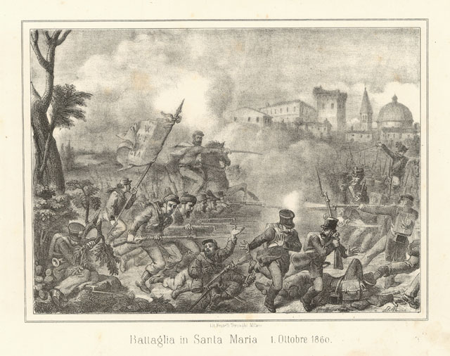 Battaglia in Santa Maria 1° Ottobre 1860