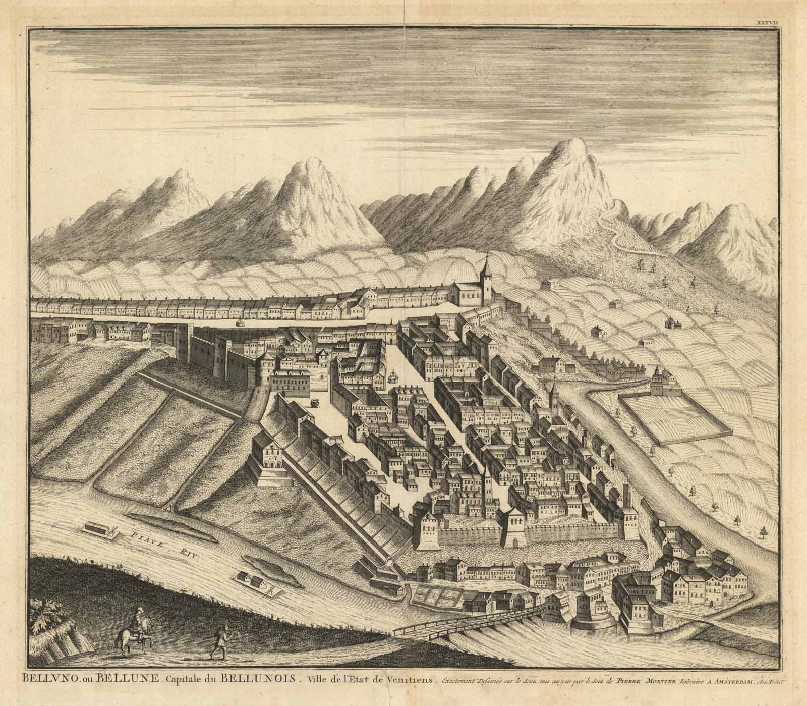 Belluno ou Bellune Capitale du Bellunois.