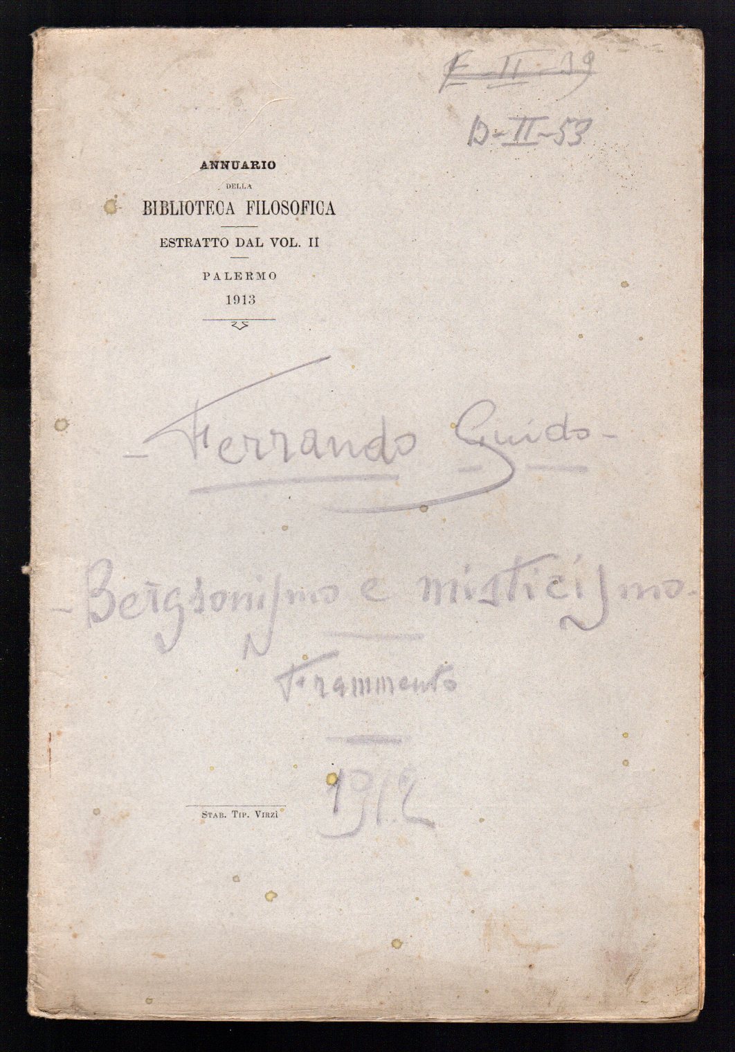 Bergsonismo e misticismo