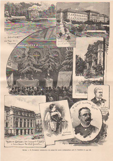Berna.- Il Congresso geografico