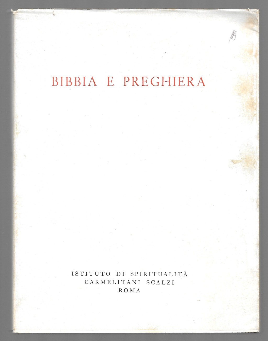 Bibbia e preghiera