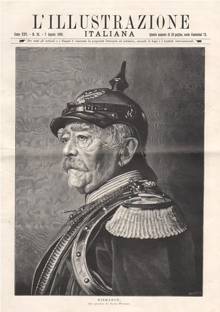 Bismarck, dal quadro di Fritz Werner