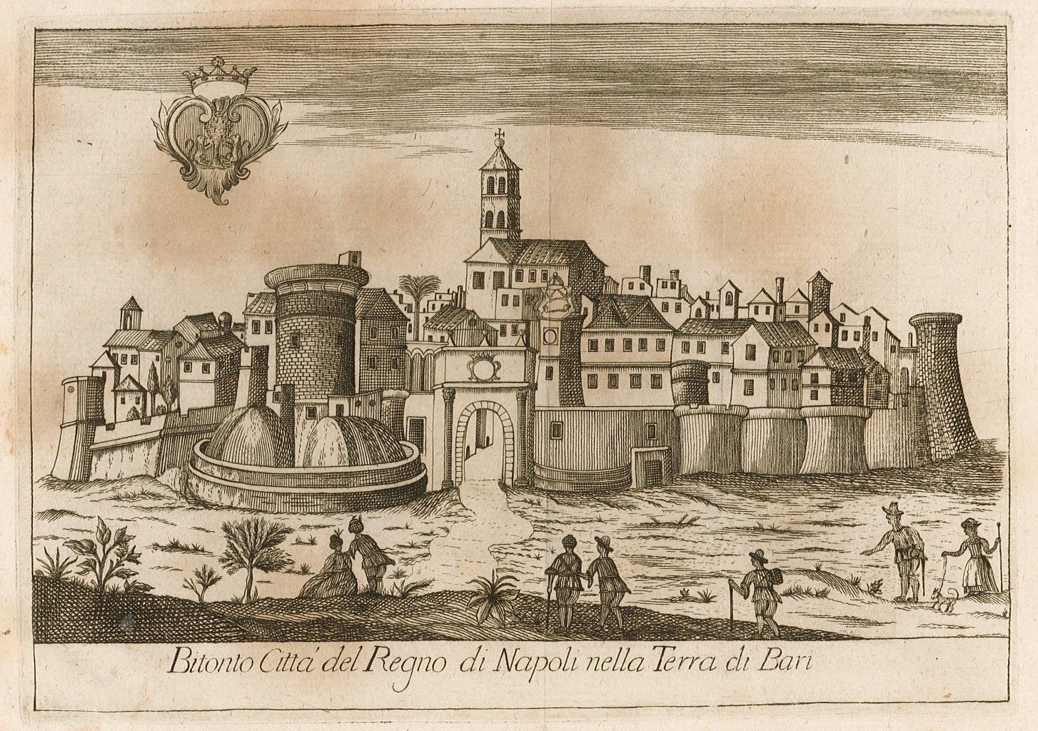 Bitonto città del Regno di Napoli nella Terra di Bari