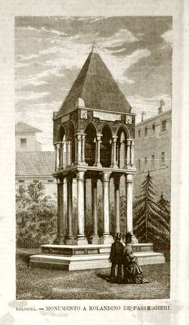 Bologna.- Monumento a Rolandino de’ Passeggieri