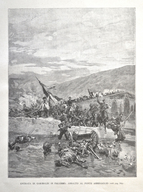 Bombardamento di Palermo all'entrata di Garibaldi