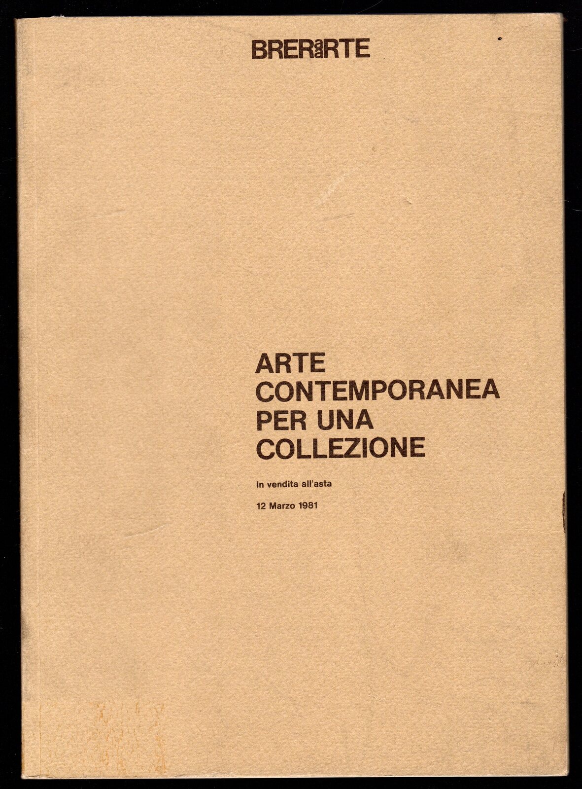 Brerarte. Arte contemporanea per una collezione. In vendita all'asta 12 …