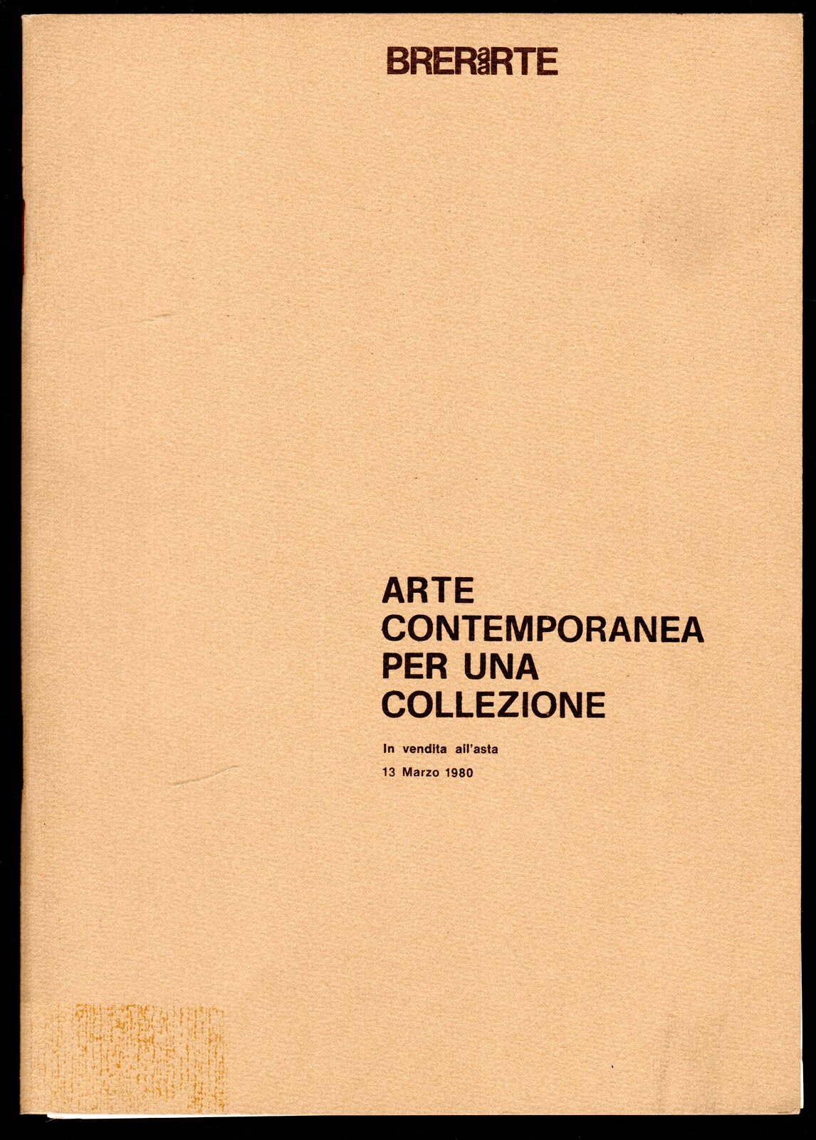 Brerarte. Arte contemporanea per una collezione. In vendita all'asta 13 …