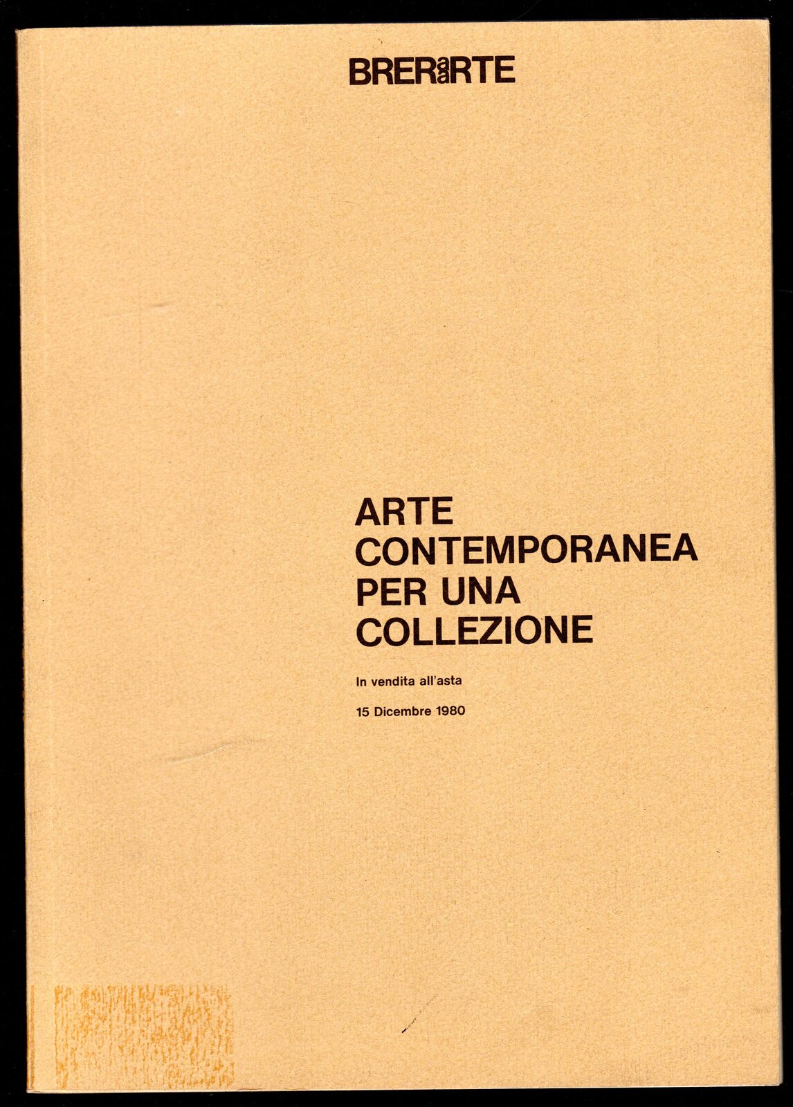 Brerarte. Arte contemporanea per una collezione. In vendita all'asta 15 …