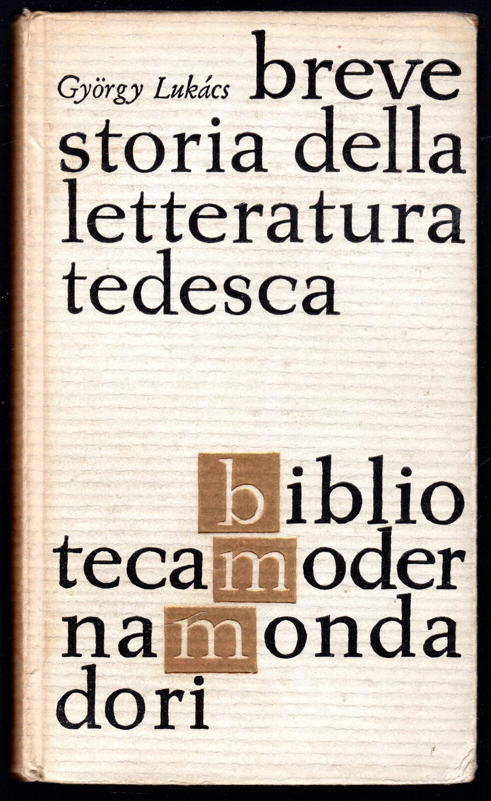 Breve storia della letteratura tedesca dal settecento ad oggi