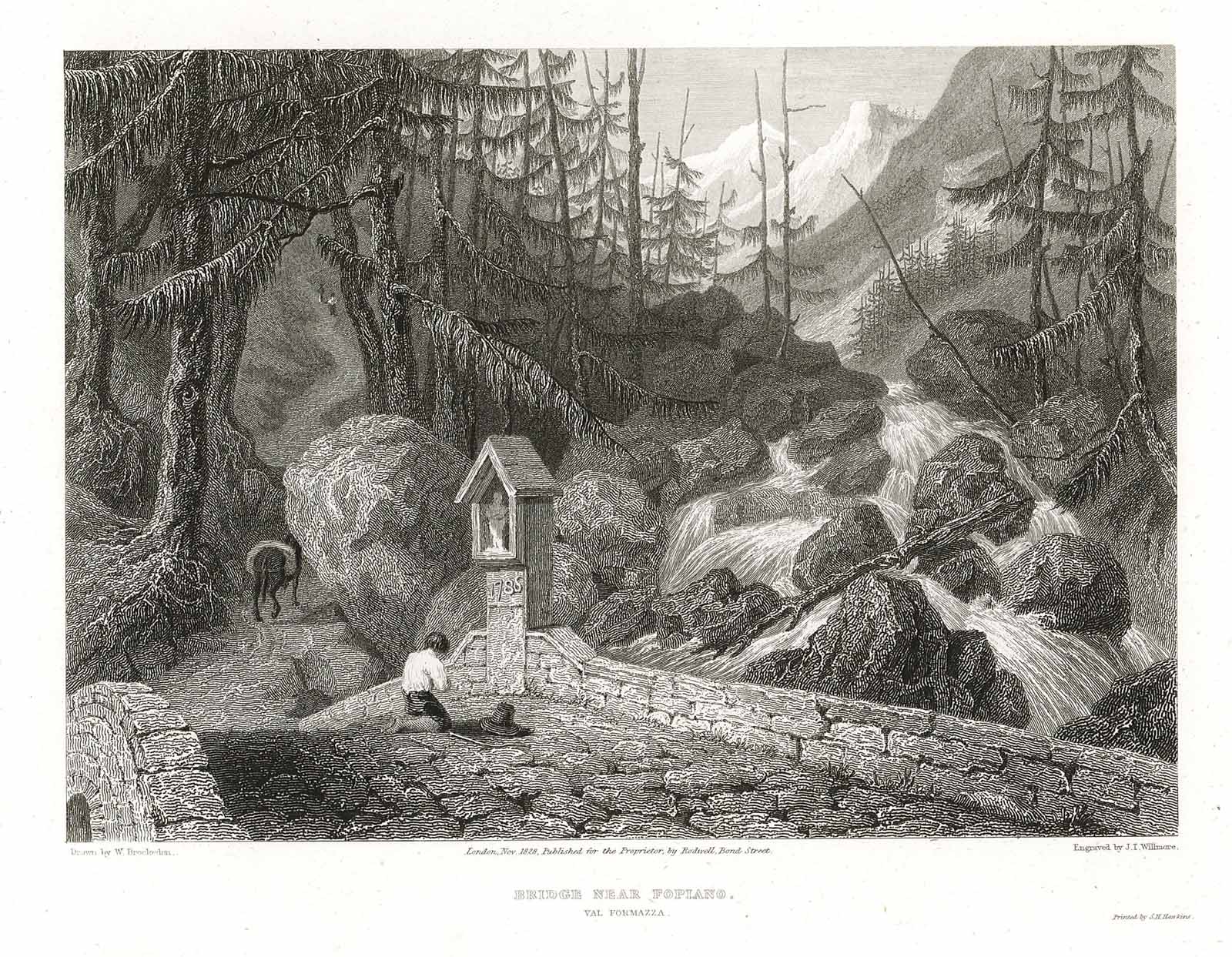 Bridge near Fopiano. Val Formazza