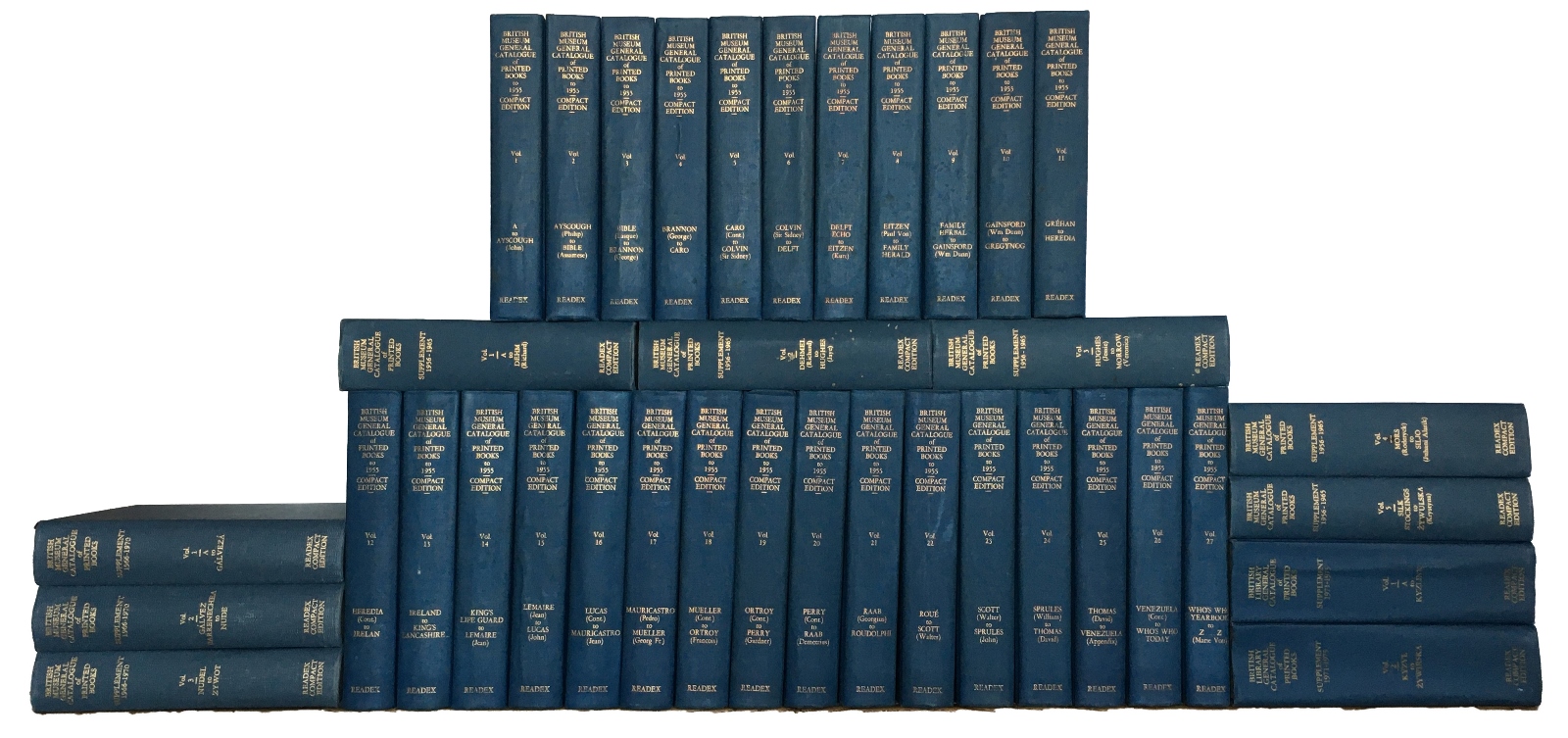 BRITISH Museum. General Catalogue of Printed Book to 1955