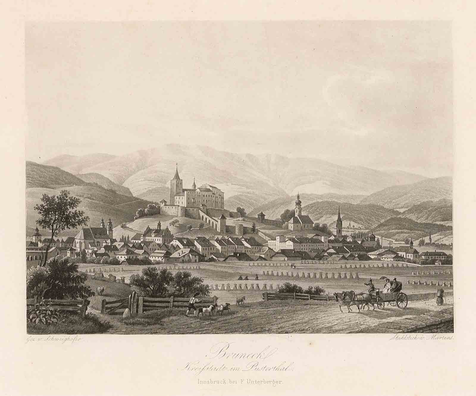 Bruneck Kreisstadt im Pusterthal