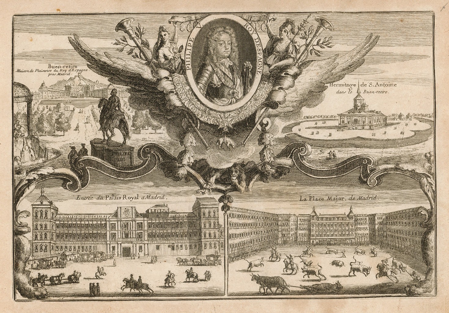 Buen retiro Hermitage de S. Antoine Palais Royal La Place …