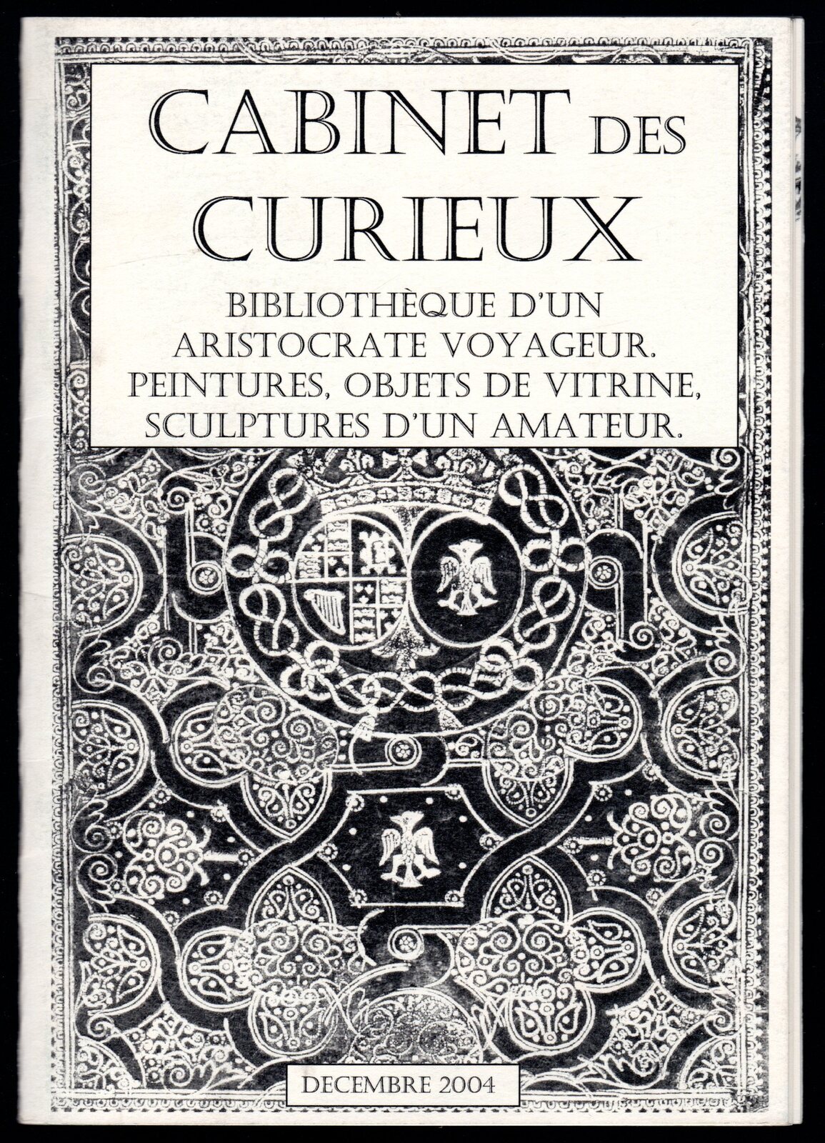 Cabinet des curieux. Bibliotheque d'un aristocrate voyageur