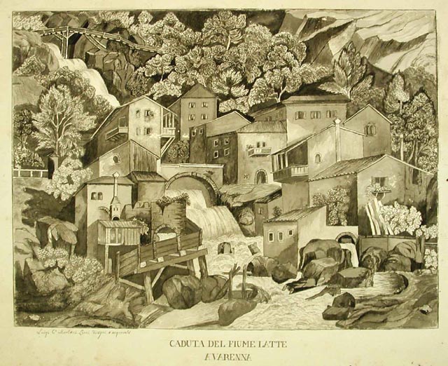 Caduta del Fiume Latte / a Varenna