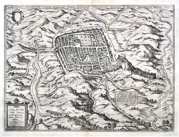Calatia / vulgo Caiazo, / perantiqum Cam-/paniae .