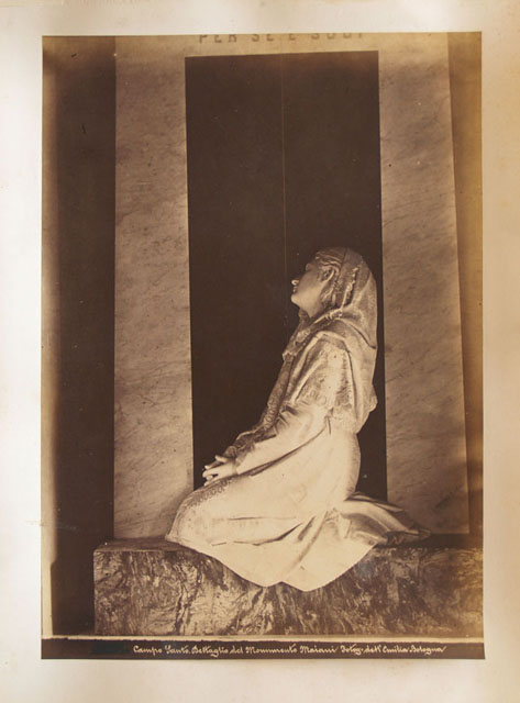 Campo Santo. Dettaglio del Monumento Maiani