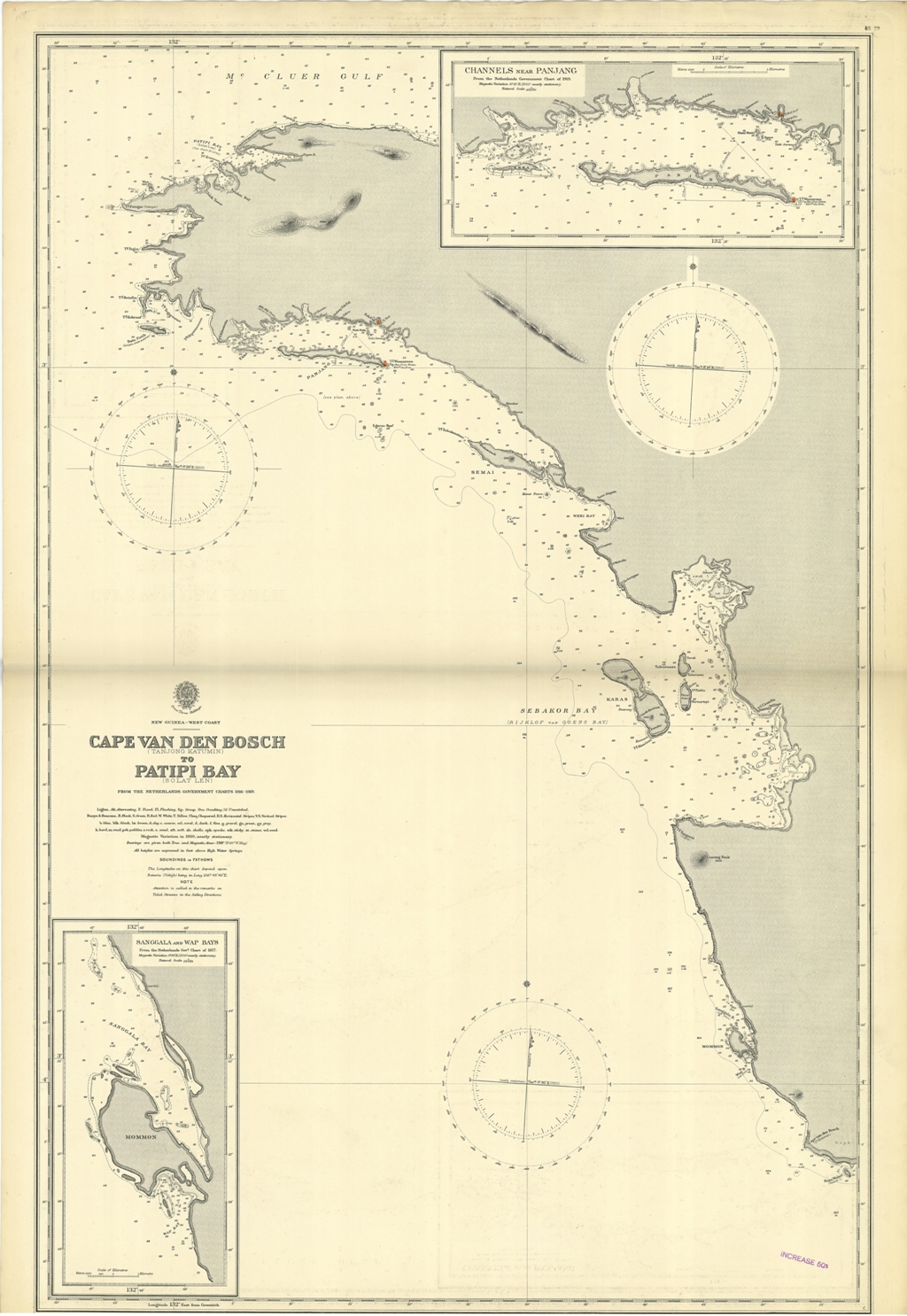 Cape Van Den Bosch to Patipi Bay