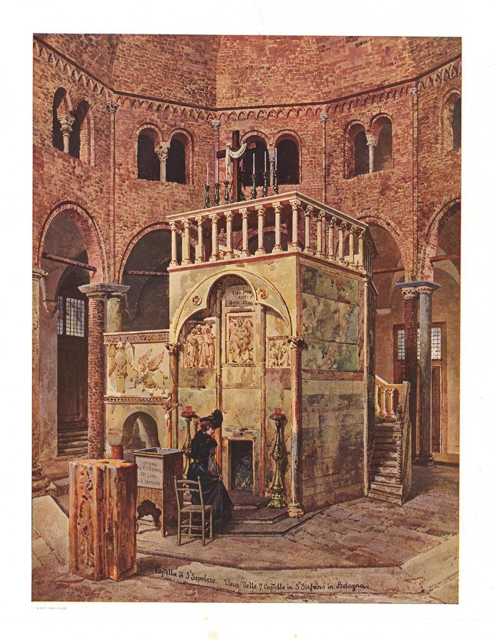 Capella di S. Sepolcro. Una delle 7 Capelle in S.Stefano …
