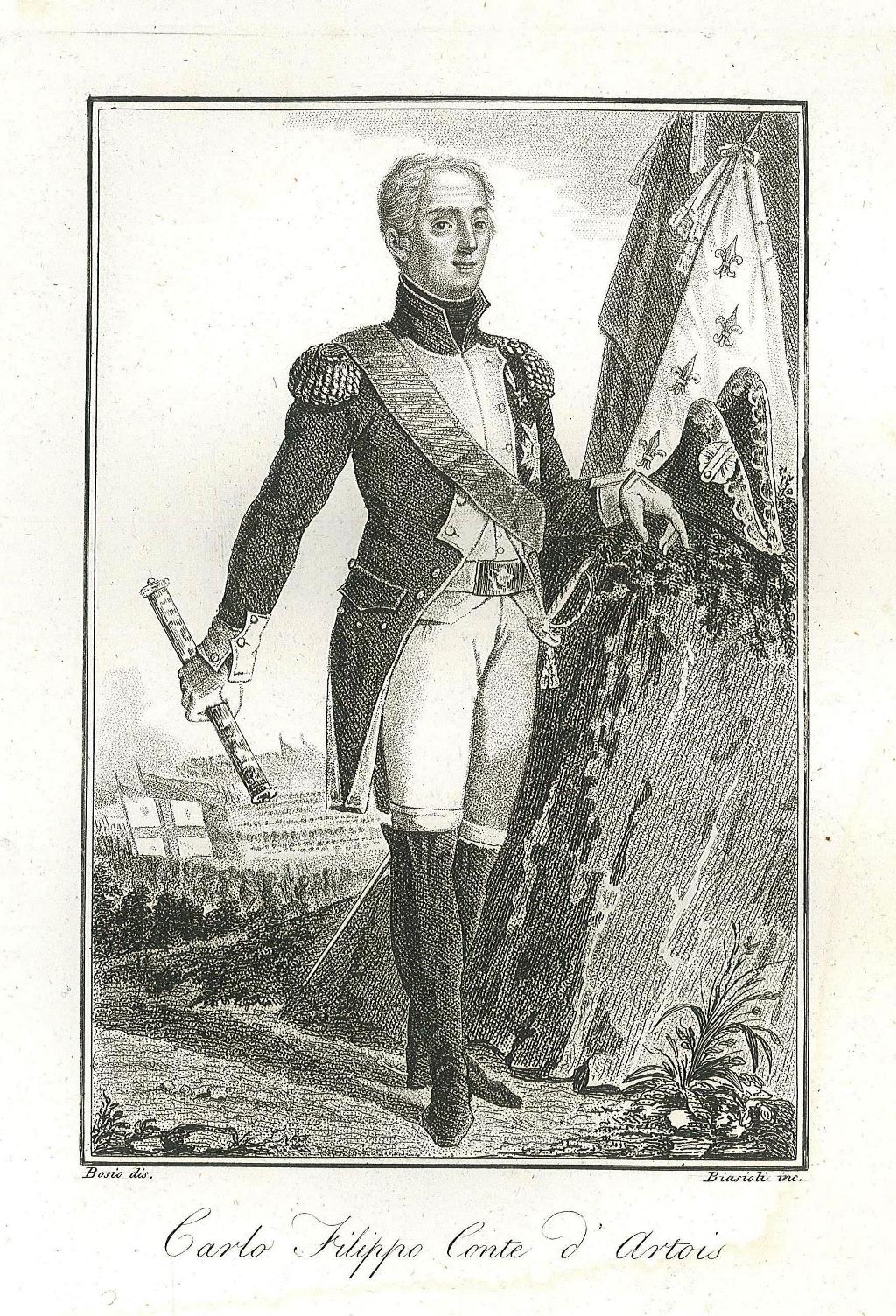Carlo Filippo Conte d' Artois