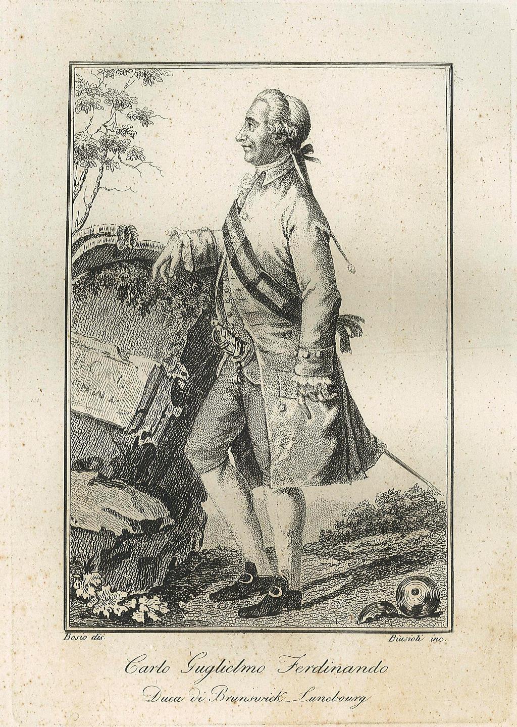 Carlo Guglielmo Ferdinando Duca di Brunswick - Lunebourg