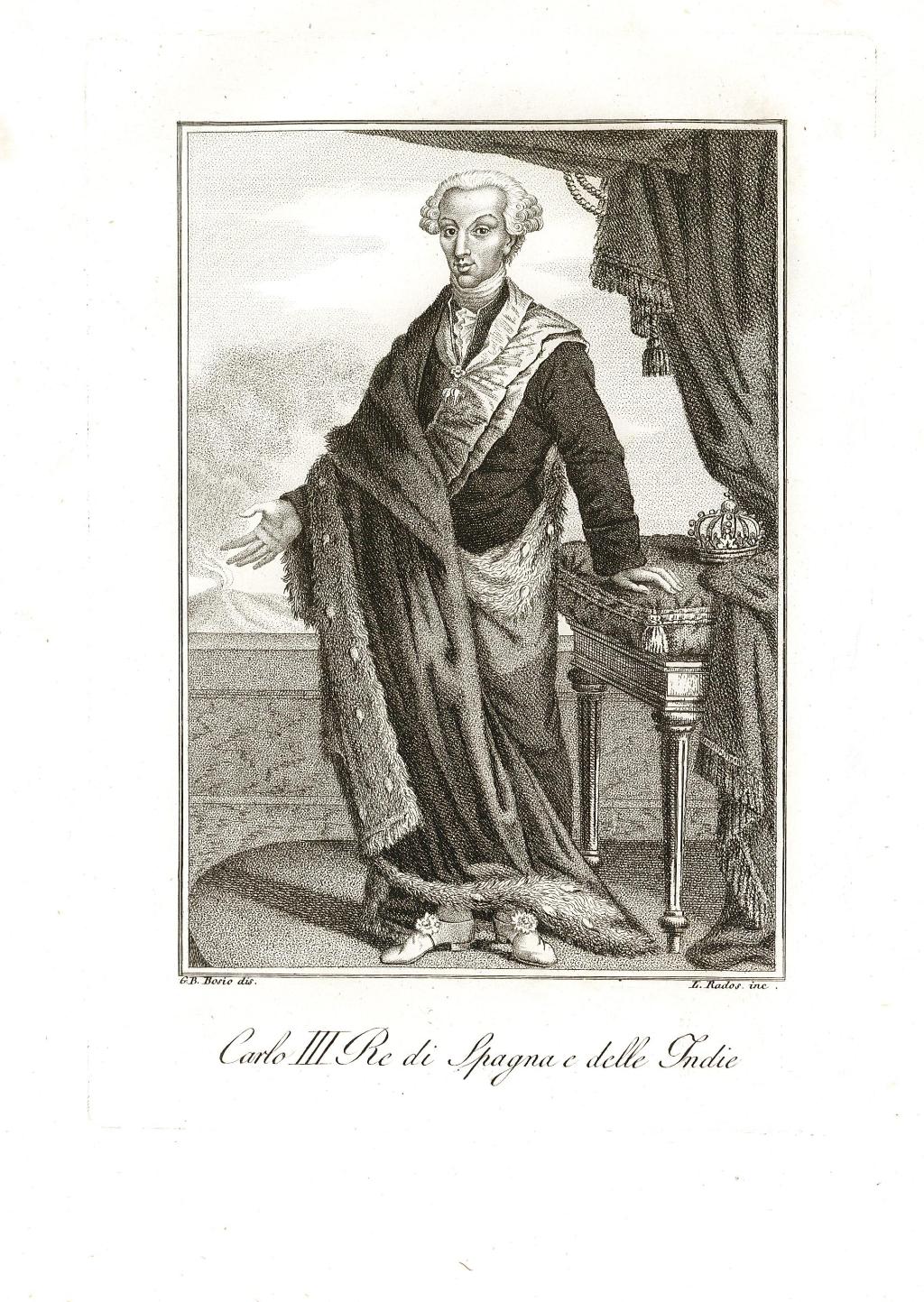 Carlo III Re di Spagna e delle Indie