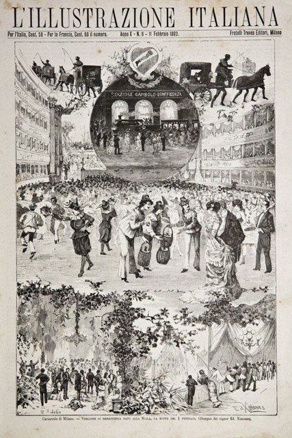 Carnevale di Milano / Veglione di beneficenza dato alla Scala, …