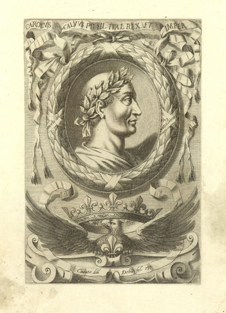 Carolus Calvus Pii Fil. Ital. rex et Impr.