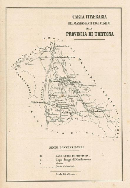 Carta Itineraria dei Mandamenti e dei comuni della Provincia di …