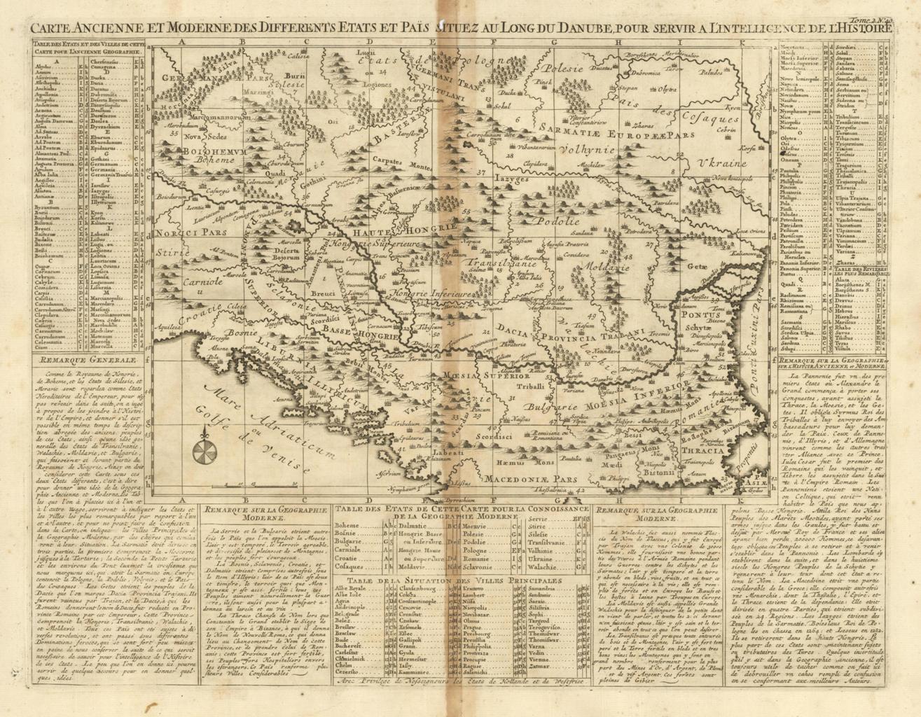 Carte Ancienne et Moderne des Differents Etats et Pais Situez …