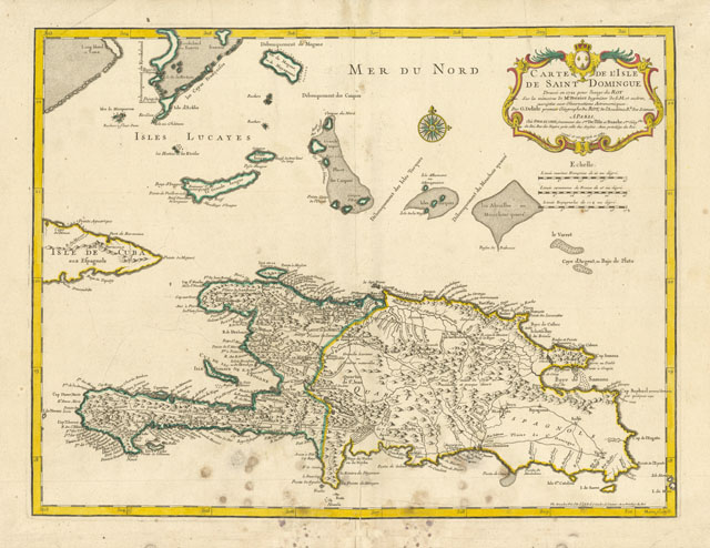 Carte de l'Isle / de Saint Domingue
