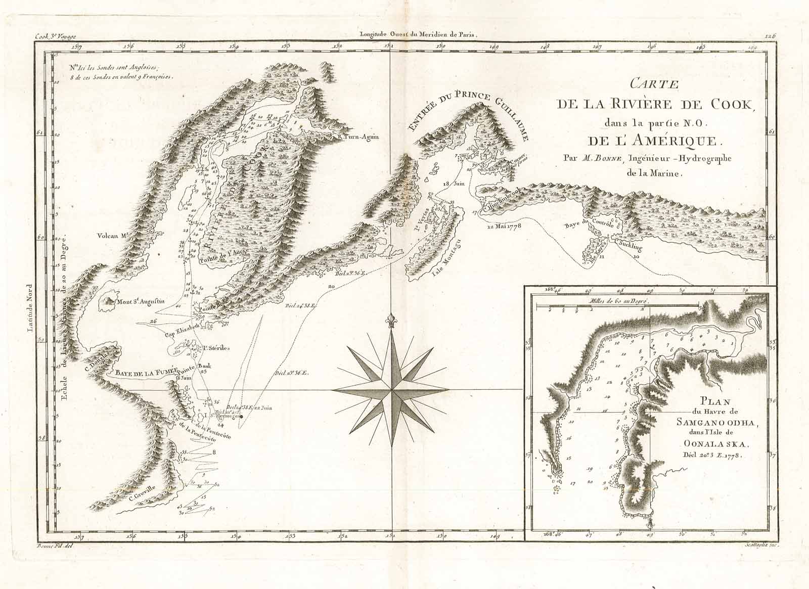 Carte de la Riviere de Cook dans la partie N. …