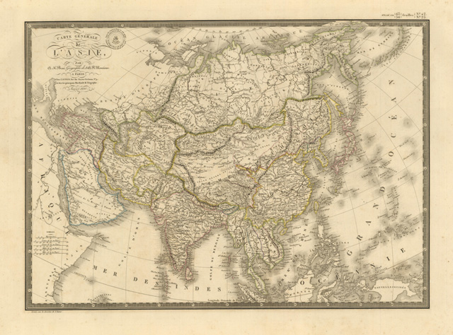 Carte Générale de l'Asie