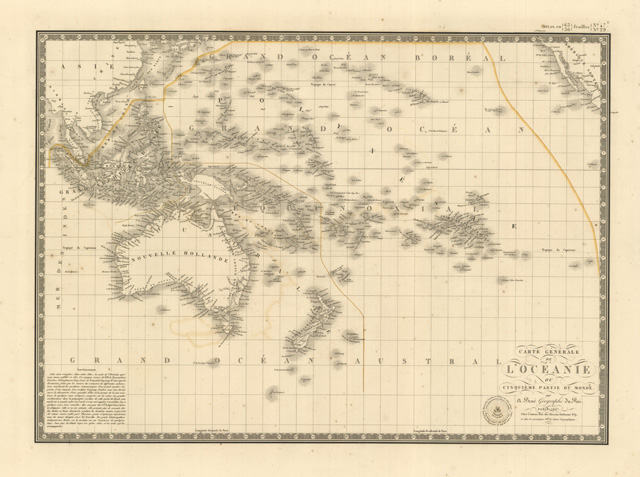 Carte Générale de l'Oceanie .