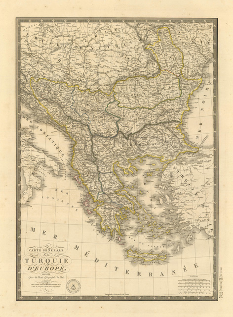 Carte Générale de la Turquie d'Europe