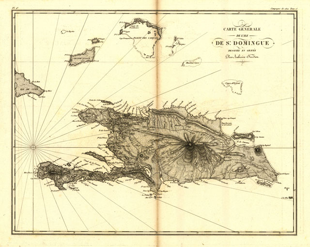 Carte Générale del'Ile de St. Domingue
