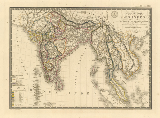 Carte Générale des Indes .