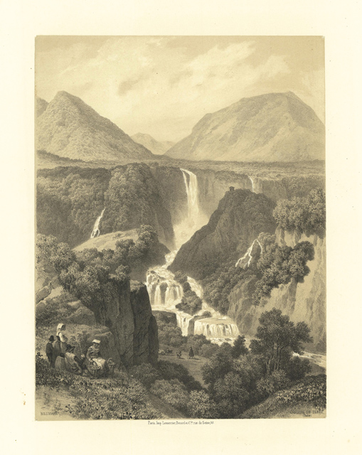 Cascade de Terni. (Italie)