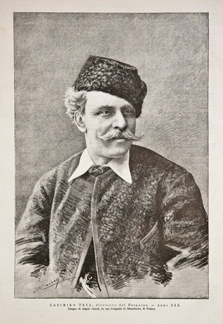 Casimiro Teja, direttore del Pasquino / Anno XXX