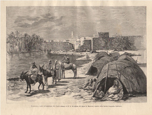 Cassala, lato occidentale sul Gach