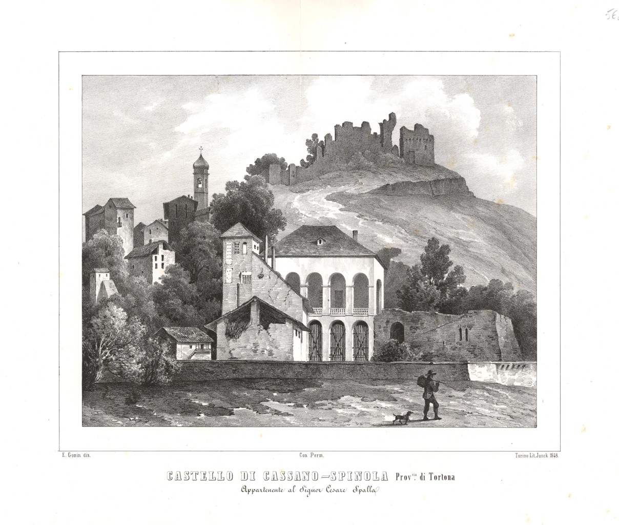 Castello di Cassano Spinola Prov.cia di Tortona Appartenente al Signor …