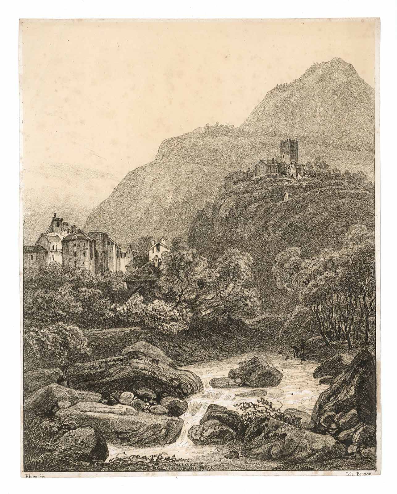 Castello di Dervio / sul Lago di Como alle falde …