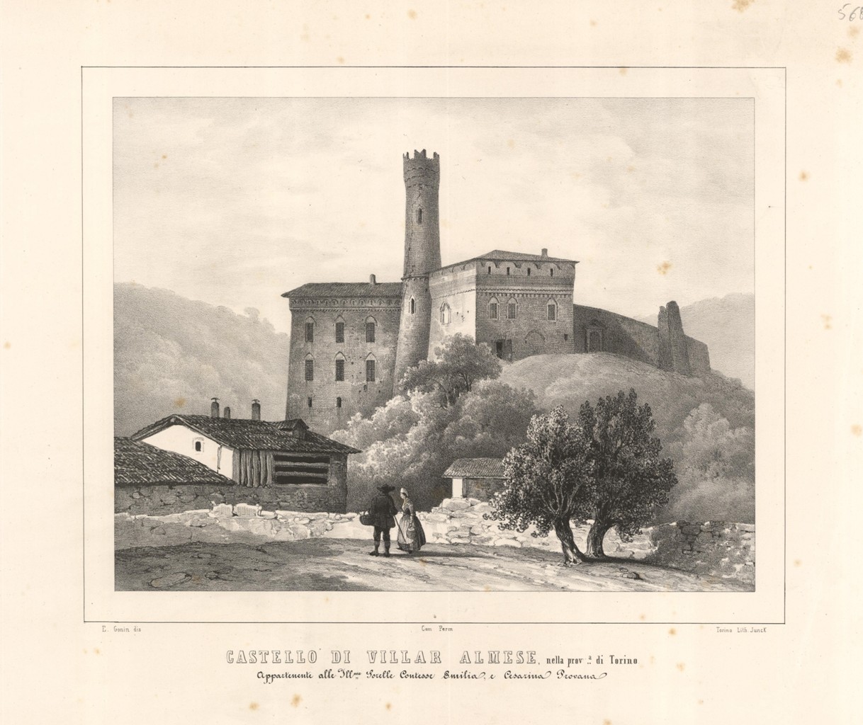 Castello di Villar Almese nella Prov.a di Torino Appartenente alle …