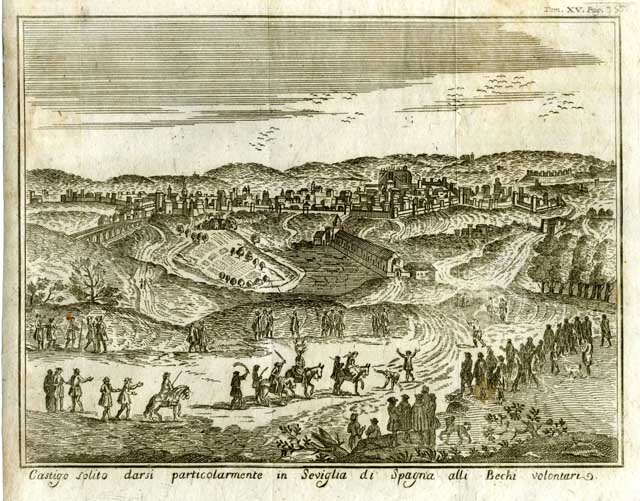 Castigo solito darsi particolarmente in Siviglia di Spagna alli Bechi …