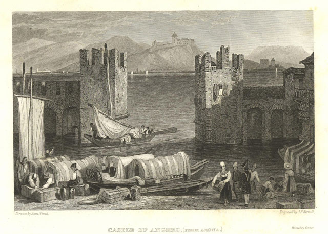 Castle of Angero, from Arona
