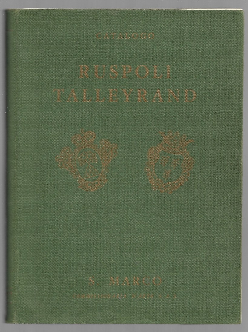 Catalogo Ruspoli Talleyrand